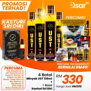 Set 4 Botol
